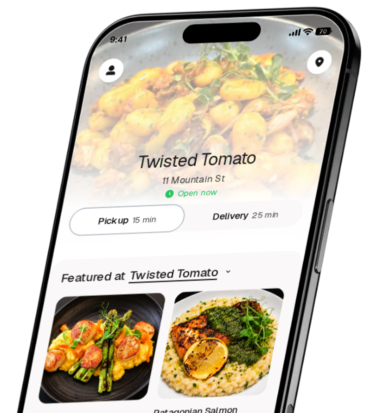 Twisted Tomato app preview